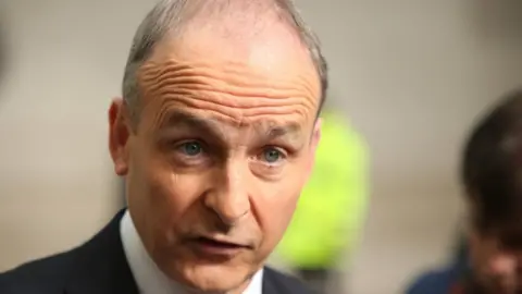 James Manning Micheál Martin a humanitarian response "trumps everything"