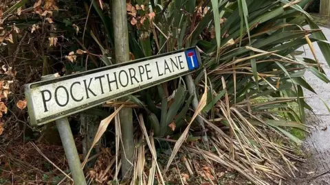 Pockthorpe Lane in Thompson, near Thetford