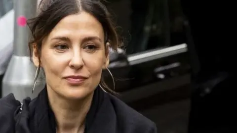PA Media Marina Granovskaia arrives at Southwark Crown Court