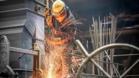 Getty Images Steel worker