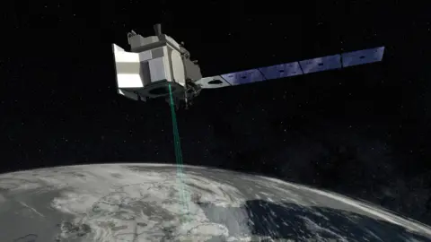 NASA IceSat artwork