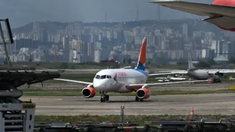 Georgian anger as Russian flights land again in Tbilisi