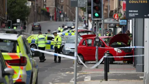 PA Media crash scene