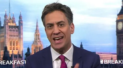 Shadow Climate Change Secretary, Ed Miliband