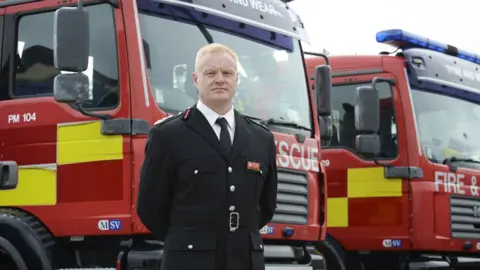Tyne and Wear Fire and Rescue Service Tyne and Wear's chief fire officer, Chris Lowther