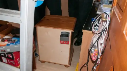 Kent Police Fuller hid hard drive evidence of his offending in a box, stuck to a chest of draws, hidden in a wardrobe