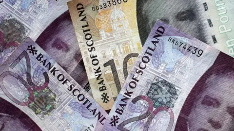 AFP Scottish banknotes