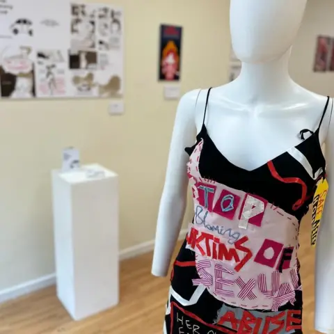 Cambridgeshire Constabulary Fabric work in exhibition