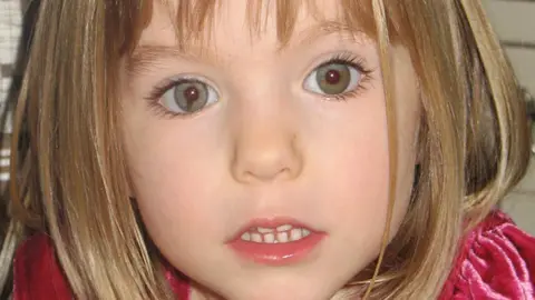 PA Media Madeleine McCann was three when she went missing in 2007