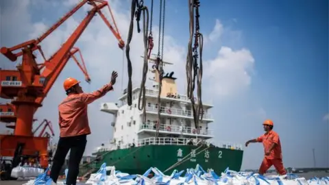 AFP Chinese port