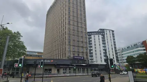 Google Google maps image of the Premier Inn building in Bristol
