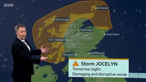 Weather forecast for Scotland