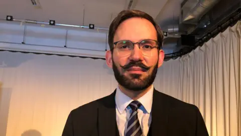 Emma Baugh/BBC teacher Ben Norwood