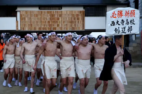 Getty Images Saidaiji-eyo festival