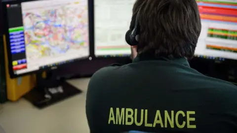 Getty Images An emergency call handler