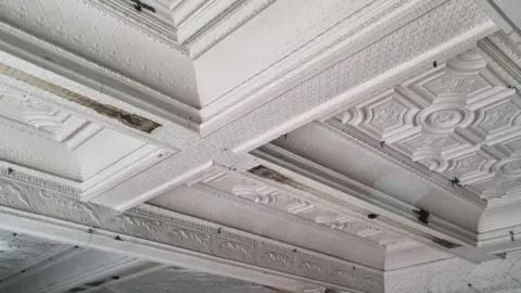 GYBC Ceiling at the old Palmer's building