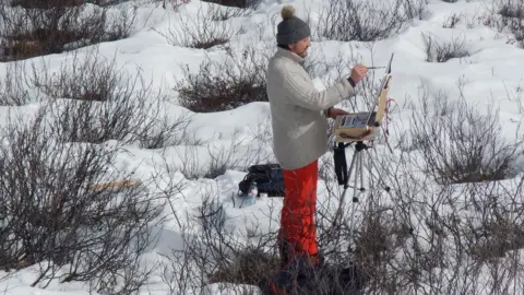 Trevor Davies/GWF Gennadiy Ivanov painting