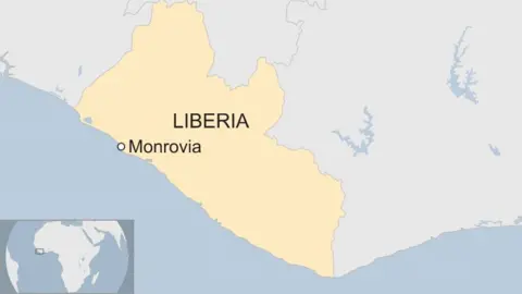 Map of Liberia