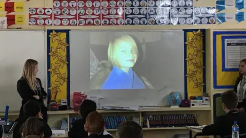 A tribute to Ben Quartermaine in a class