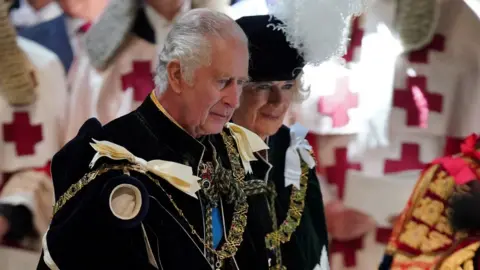 Reuters King Chalres III and Queen Camilla