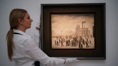 PA Media LS Lowry painting