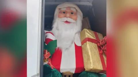 @roadpoliceBCH Santa Claus model