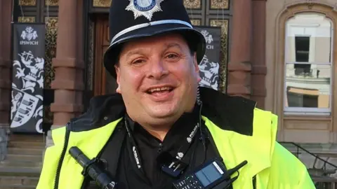 Suffolk Police PC Chris Garrod
