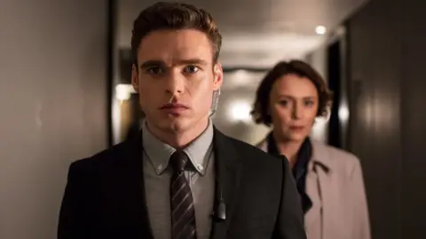 Richard Madden and Keeley Hawes