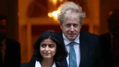 PA Media Boris Johnson and Munira Mirza