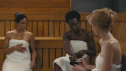 Twentieth Century Fox Michelle Rodriguez, Viola Davis and Elizabeth Debicki in Widows