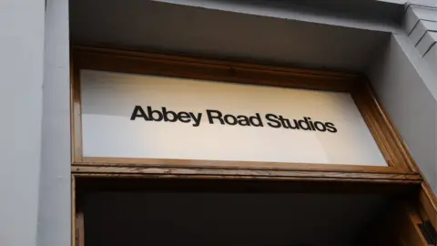 Abbey Road Studios sign