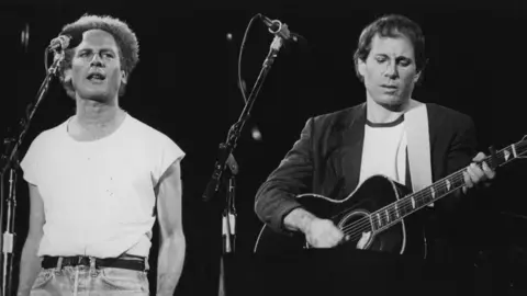 Getty Images Art Garfunkel and Paul Simon