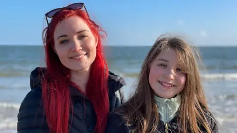 BBC Kat and her daughter Paige