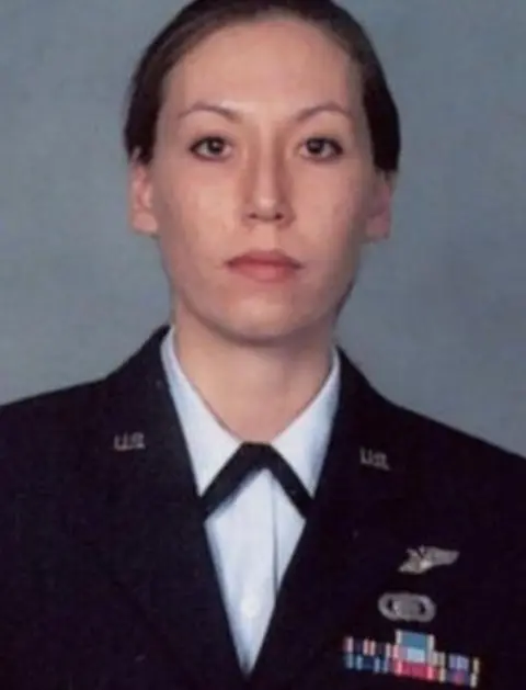 FBI Monica Witt in Air Force uniform