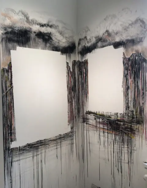 Liz Atkin A line drawing by Liz Atkin