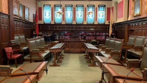 BBC House of Keys chamber