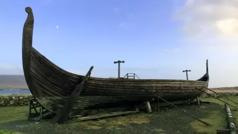 A boat on Unst