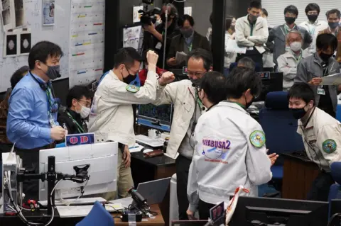 Jaxa Mission control in Sagamihara, Japan