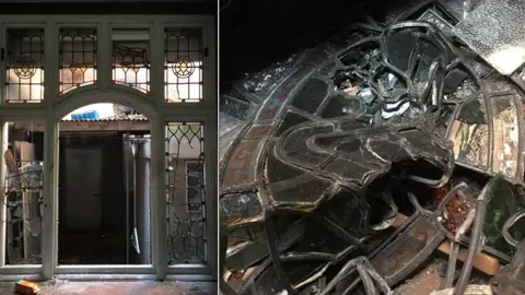 Friends of Glasshayes House Vandalism