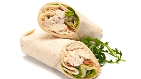Getty Images Chicken wrap