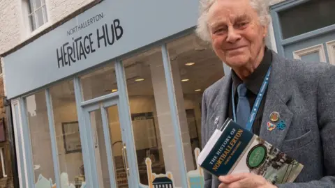 North Yorkshire Council Volunteer, John Parkinson, at Northallerton’s Heritage Hub