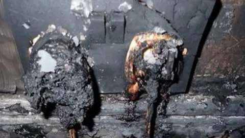 London Fire Brigade Burnt out plug