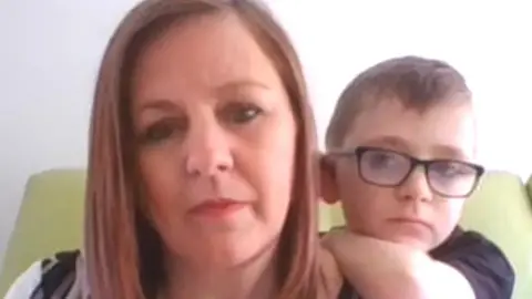 Jillian Duffy and her son Ronan