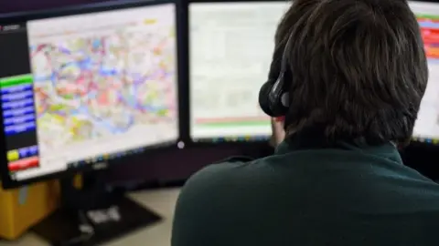 Getty Images A call handler