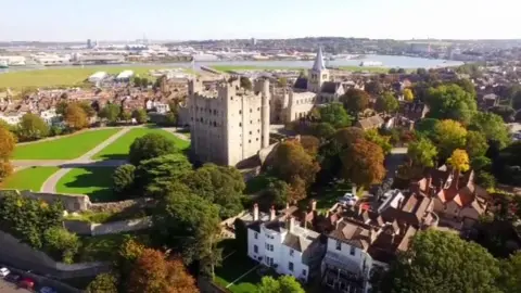 Medway Council Rochester Castle and Rochester Cathedral