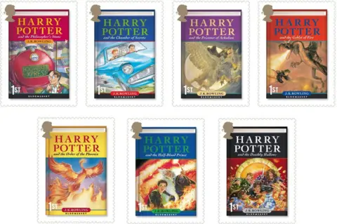 Royal Mail Harry Potter stamps