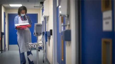 Getty Images Hospital worker
