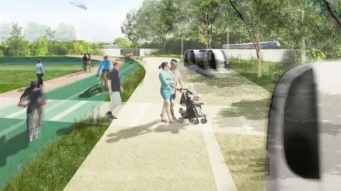 South Oxfordshire District Council Garden line