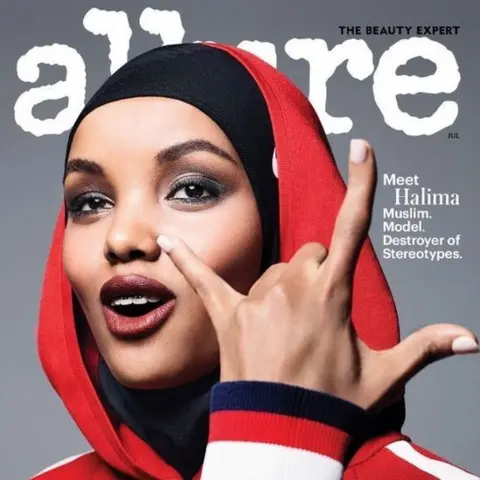 Allure  Front cover of Allure magazine