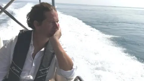 Edward Anderson Edward Anderson on a boat